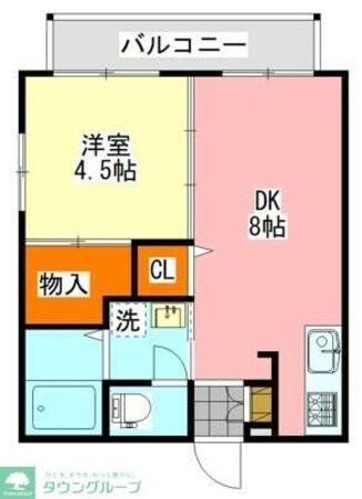 アーバン千葉寺の物件間取画像